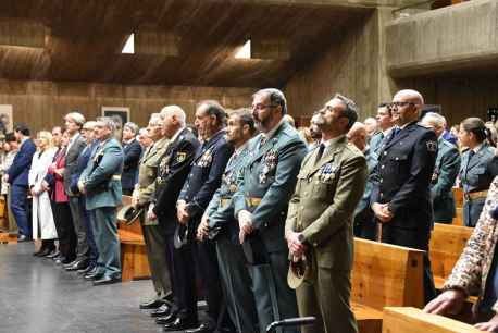La Guardia Civil honra en Soria a su patrona la Virgen del Pilar