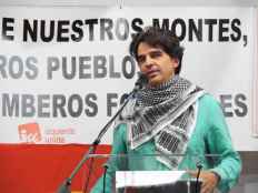 Izquierda Unida llama a paralizar los centros de trabajo en huelga por Palestina 