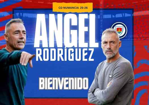 Ángel Rodríguez, nuevo técnico del Numancia