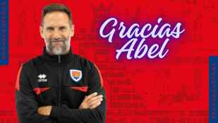 El Numancia comunica cese a su entrenador Abel Segovia