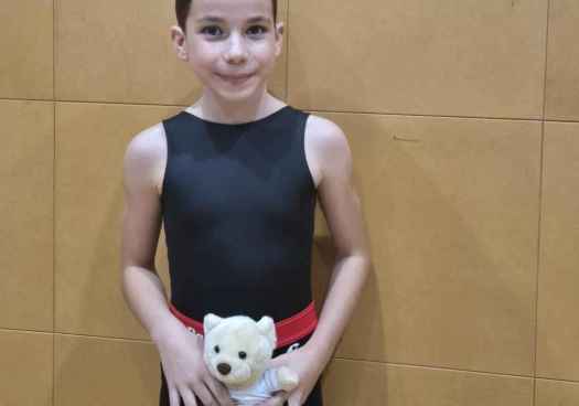 Clara Álvaro, séptima mejor patinadora alevin sobre patines de España