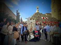 La Cofadría de la Virgen de los Milagros participa en Rosario de Cristal de Zaragoza