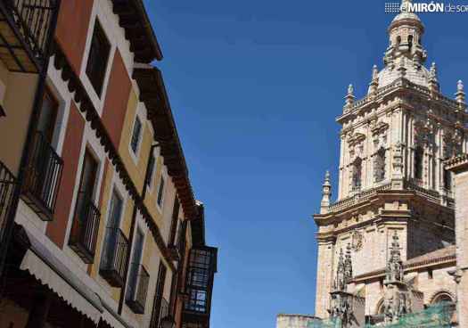 El Gobierno refuerza protección de torre de la Catedral de El Burgo de Osma