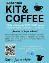 Segundo encuentro Kit & Coffee para explicar recursos para vivir en Soria