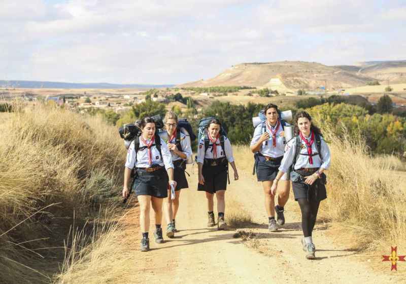 Jóvenes de toda España peregrinan a Santa María de Huerta
