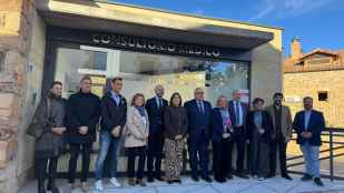 El consejero de Sanidad inaugura nuevo consultorio médico de Garray