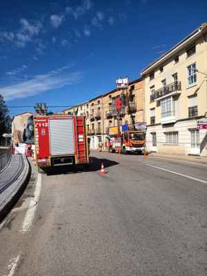 La borrasca Benjamín obliga a intervenir a bomberos en San Esteban de Gormaz