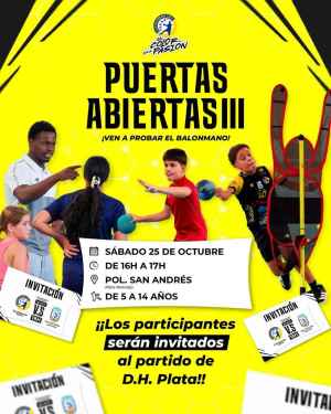 Jornada de puertas abiertas de Balonmano Soria antes del derbi del Moncayo