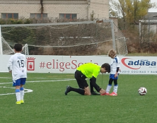 Todo un gesto deportivo en un partido de prebenjamines en Soria Todo un gesto deportivo en un partido de prebenjamines en Soria