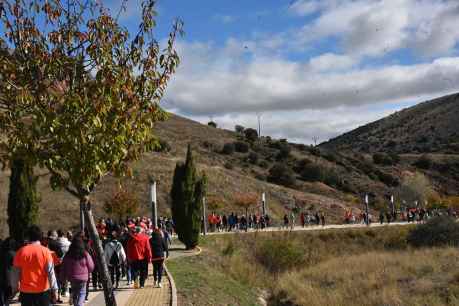 Soria vuelve a caminar contra el cáncer (I) Soria vuelve a caminar contra el cáncer (I)