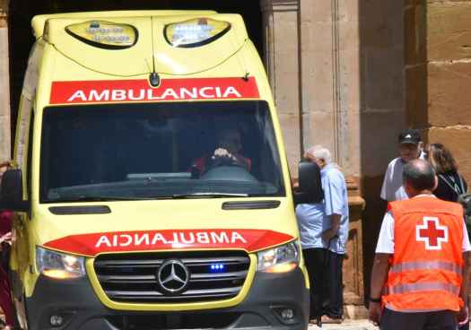 Conductor herido en accidente en comarcal 116, en El Burgo de Osma
