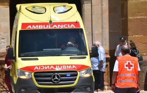 Conductor herido en accidente en comarcal 116, en El Burgo de Osma