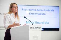 Guardiola anuncia elecciones autonómicas en Extremadura para el 21 de diciembre 