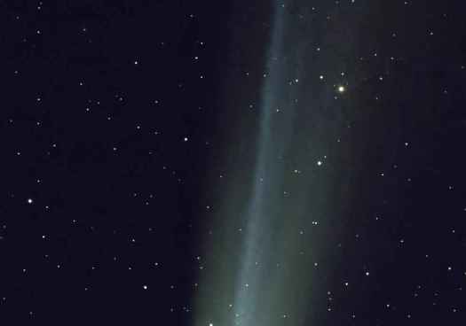 El candidato a mejor cometa de 2025, captado desde Soria El candidato a mejor cometa de 2025, captado desde Soria