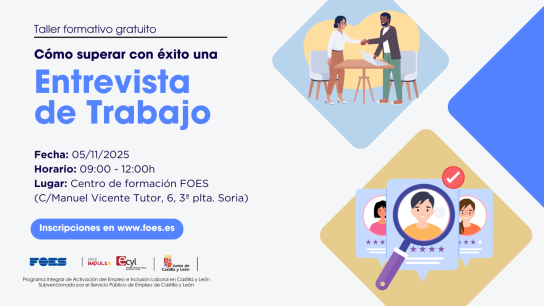 Ciclo de talleres de FOES para impulsar la empleabilidad en Soria