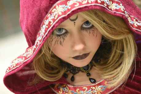 Disfraces infantiles en la fiesta de Halloween en Golmayo 