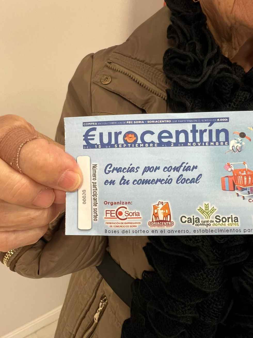 Esperanza Marín protagonizará la Maratón de Compras del Eurocentrín de FECSoria