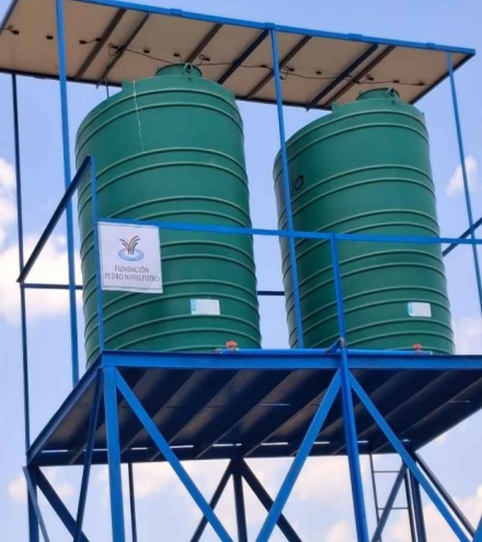 La fundación Pedro Navalpotro proporciona agua en comunidad de Mbizo (Zimbabue) 