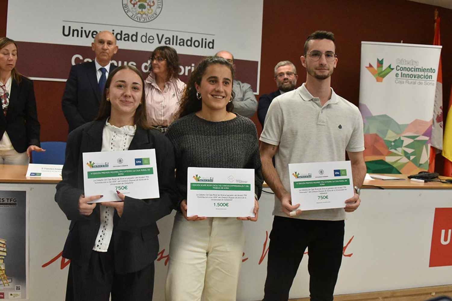Octava edición de premios a mejores Trabajos Fin de Grado en Campus de Soria