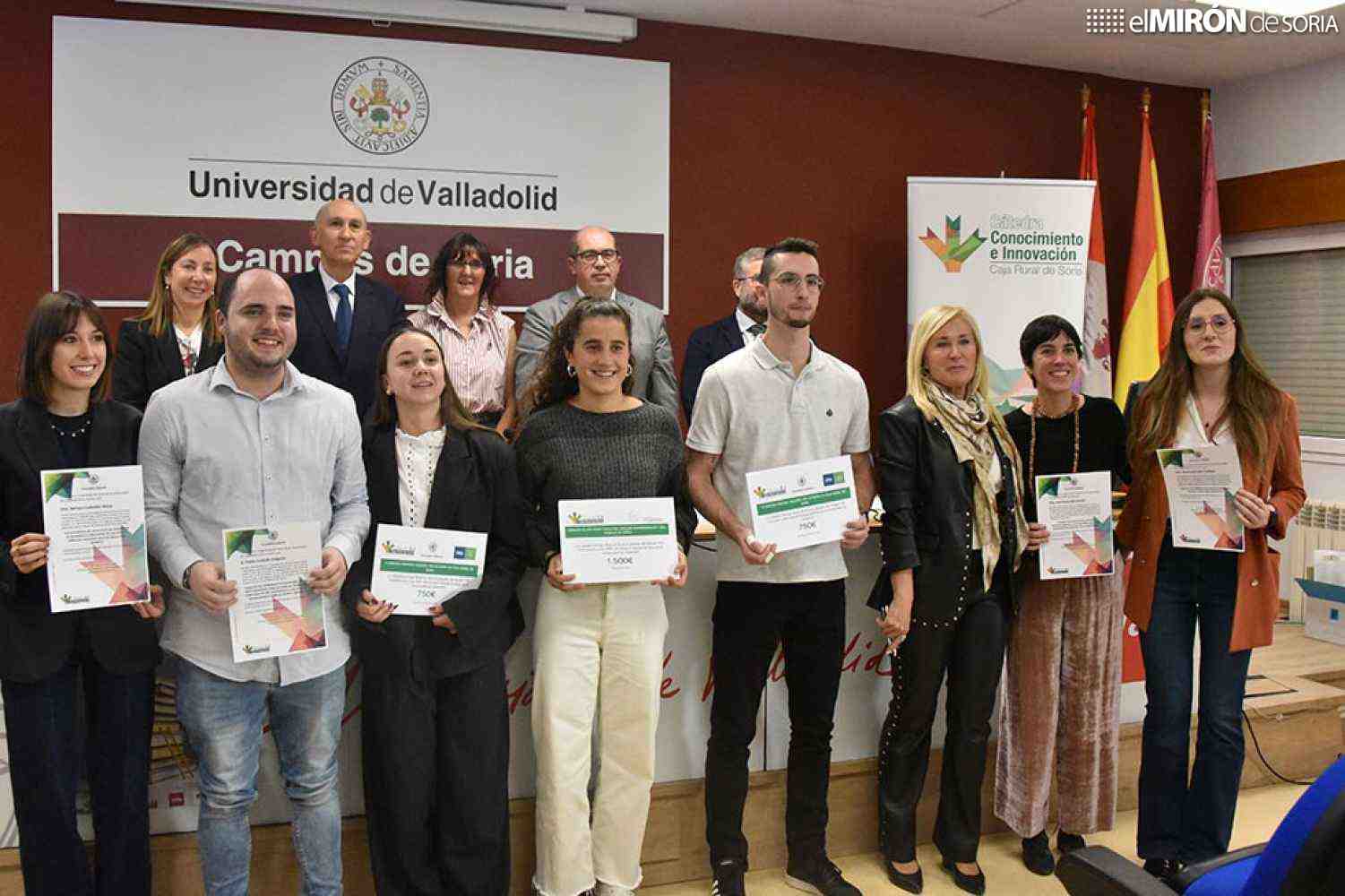 Los mejores TFG tienen premio en el Campus de Soria