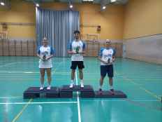 Jorge Peñaranda, doble vencedor del Circuito provicnial de Bádminton