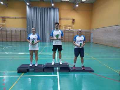 Jorge Peñaranda, doble vencedor del Circuito provicnial de Bádminton