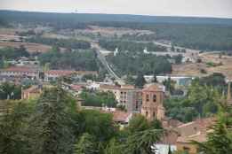 Atropellado un varón en silla de ruedas en Almazán