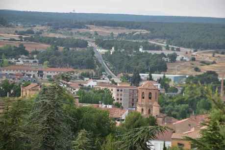 Atropellado un varón en silla de ruedas en Almazán