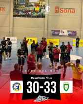 Balonmano Soria se despide de la Copa del Rey en la primera ronda