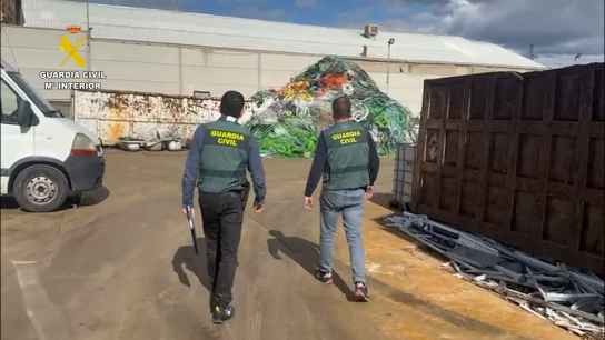 Dieciocho detenidos por robar cobre en Soria y otras cinco provincias