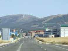 Motociclista herido en colisión con camión en polígono de Ólvega