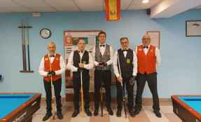 Javi Merino domina el Premundial de Soria de Billar 5 Quillas