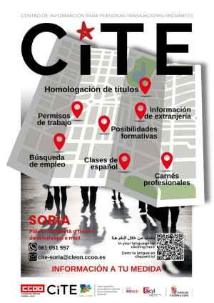 CC.OO. retoma CITE para asesorar a migrantes sobre derechos como trabajadores