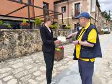 Correos facilita en Soria el envío de paquetes con recogida a domicilio 