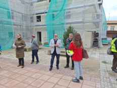 Las obras de eficiencia energética en acuartelamiento de Almazán cumplen plazos previstos