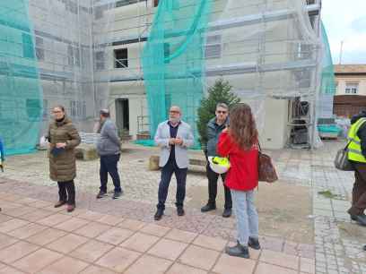 Las obras de eficiencia energética en acuartelamiento de Almazán cumplen plazos previstos