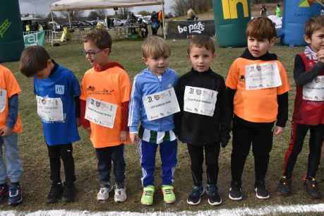 Los peques participan en Cross Internacional de Soria