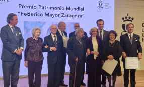 Entrega del I Premio Patrimonio Mundial Federico Mayor Zaragoza