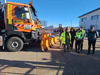 La Subdelegación dispone de 49 máquinas quitanieves para 550 kilómetros de carreteras estatales