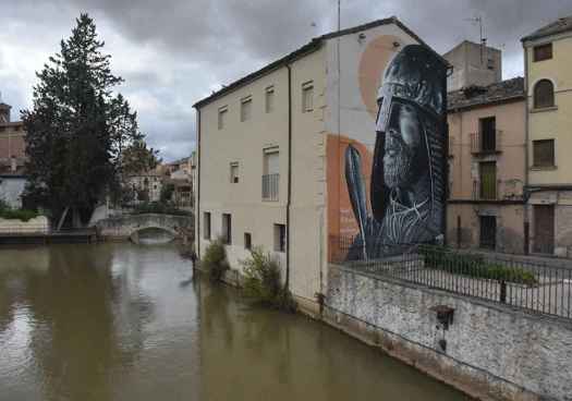 El río Duero a su paso por San Esteban de Gormaz (en fotos)