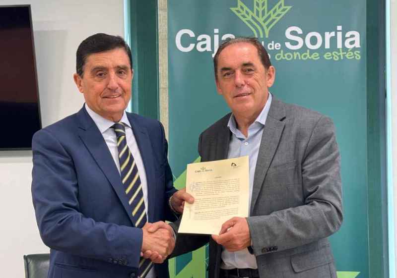 Convenio entre Caja Rural de Soria y  Diputación para 