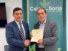 Convenio entre Caja Rural de Soria y  Diputación para 