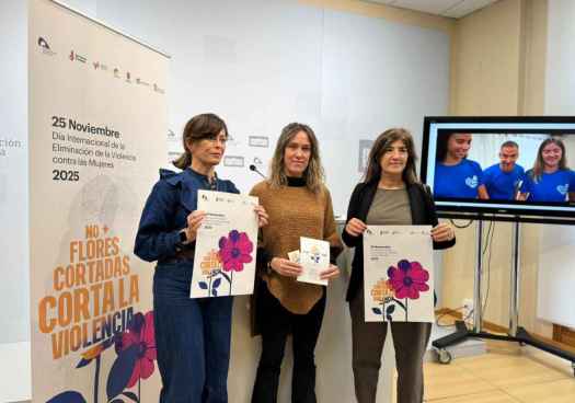 Diputación de Soria alza la voz con “No + flores cortadas, corta la violencia” 