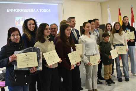Entrega de premios de programa de educación cívico-tributaria en Soria