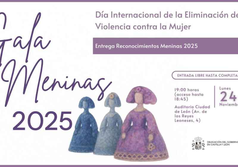 La Delegación del Gobierno entrega en León reconocimientos Meninas 2025