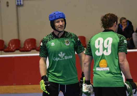 Laguna Negra de hockey sobre patines, en marcha