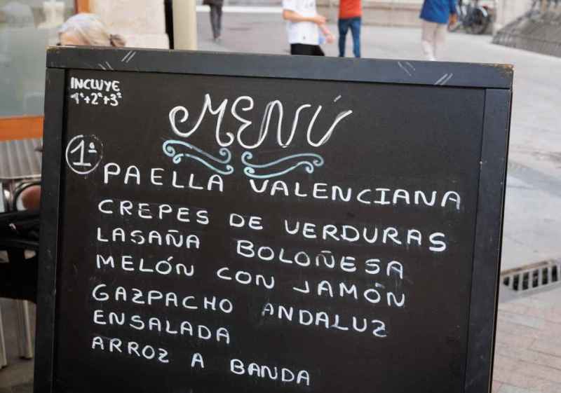 El menú del día se sitúa de media en 14,2 euros en España