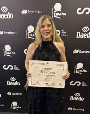 Vanessa Palomar, nuevo cinturón negro 6º Dan de Judo