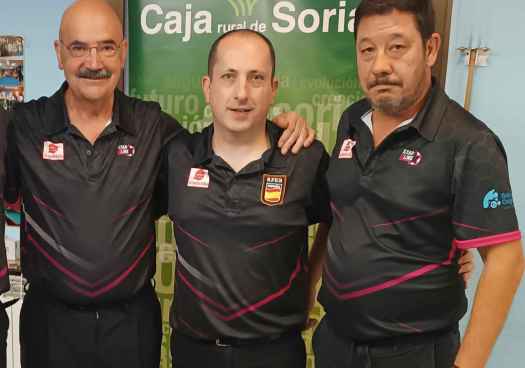 Seis numantinos en fase final del regional de Billar A Tres Bandas de Ponferrada 