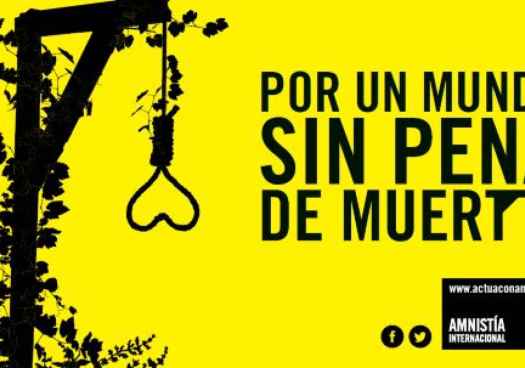 Soria se suma a concentración contra la pena de muerte